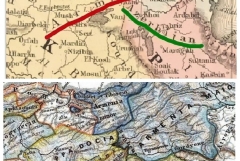 ԱՄՆ արխիվային 1880 թ. քարտեզ . Դիարբեքիրից մինչև Բաքու նշված է որպես Հայաստան