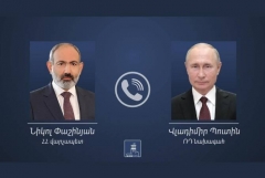 Փաշինյանն ու Պուտինը քննարկել են ԼՂ-ում իրավիճակը