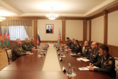 Մուրադովը Բաքվում Հասանովին է ներկայացրել ՌԴ խաղաղապահների նոր հրամանատար Գենադի Անաշկինին