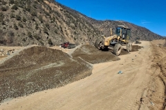 Հյուսիս-հարավի Քաջարան-Ագարակ 32կմ կառուցվող ճանապարհահատվածում շինարարությունն ընթանում է արագ տեմպերով