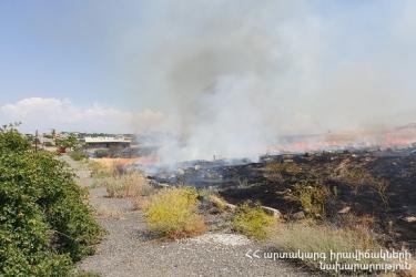 Խնձորեսկ գյուղում այրվել է մոտ 12 հա բուսածածկույթ