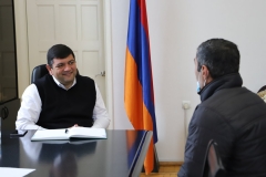 Կապանի համայնքապետարանում տեղի ունեցավ քաղաքացիների՝ այս տարվա վերջին ընդունելությունը