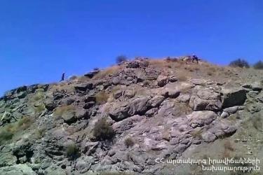 Հանրապետության մի շարք ավտոճանապարհներին արհեստական քարաթափում է իրականացվել