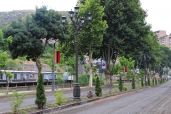 Կապանում ավելանում են բարեկարգ եւ կանաչապատ տարածքները