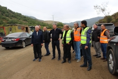 Սյունիքի մարզ կատարած աշխատանքային այցի ընթացքում երեկ ՀՀ ՏԿԵ նախարար Գնել Սանոսյանը,նախարարի տեղակալ Քրիստինե Ղալեչյանը և ՀՀ-ում ԻԻՀ դեսպան Մեհդի Սոբհանին կանգառ  են ունեցել Վերին Խոտանանը շրջանցող ճանապարհահատվածում