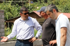 Գևորգ Փարսյանը հերթական աշխատանքային շրջայցն է կատարել համայնքի շինհրապարակներում