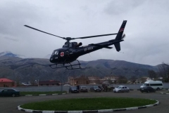Մեկ օրում Սյունիքի մարզից սանավիացիայի ուղղաթիռներով երկու երեխա է տեղափոխվել «Սուրբ Աստվածամայր» ԲԿ