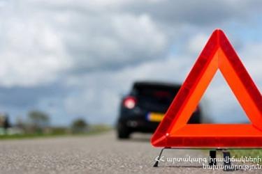 ՃՏՊ Հարժիս գյուղի խաչմերուկի մոտակայքում