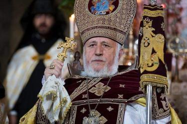 Ն. Ս. Օ. Տ. Տ. ԳԱՐԵԳԻՆ Բ ԱՄԵՆԱՅՆ ՀԱՅՈՑ ԿԱԹՈՂԻԿՈՍԻ  ՊԱՏԳԱՄԸ ՄԵՐ ՏԵՐ ԵՎ ՓՐԿԻՉ ՀԻՍՈՒՍ ՔՐԻՍՏՈՍԻ  ՍՈՒՐԲ ՀԱՐՈՒԹՅԱՆ ՏՈՆԻ ԱՌԻԹՈՎ