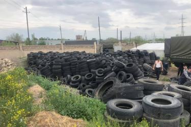 Անվադողերի հերթական խմբաքանակն ուղարկվել է մարտական դիրքեր 