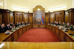 Նիկոլ Փաշինյանի գլխավորությամբ կառավարությունում տեղի է ունեցել Անվտանգության խորհրդի նիստ