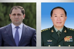 Սուրեն Պապիկյանը և ՉԺՀ ռազմական խորհրդի նախագահի տեղակալը քննարկել են պաշտպանության բնագավառում համագործակցության հարցեր