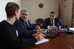 ՄԱԿ-ի Պարենի համաշխարհային ծրագրի  ներկայացուցիչները՝ Սիսիանում
