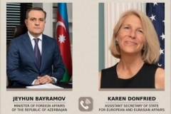 Բայրամովը եւ ԱՄՆ պետքարտուղարի օգնականը քննարկել են Երեւանի եւ Բաքվի հարաբերությունները