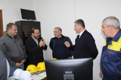 ՀՀ ՏԿԵ նախարար Գնել Սանոսյանն այցելել է «Ագարակ»  ենթակայան