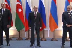 Պուտինը, Փաշինյանը եւ Ալիեւը համատեղ հայտարարությամբ են հանդես գալիս (ուղիղ)