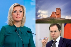 ՌԴ-ն Ղարաբաղը պաշտոնապես ճանաչում է որպես Ադրբեջանի տարածք. Զախարովան արձագանքել է Մեդինսկու՝ ԼՂ-ի մասին խոսքերին