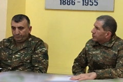 ՀՀ ԶՈւ գլխավոր շտաբի պետ Օնիկ Գասպարյանն այցելել է Սյունիքի մարզ
