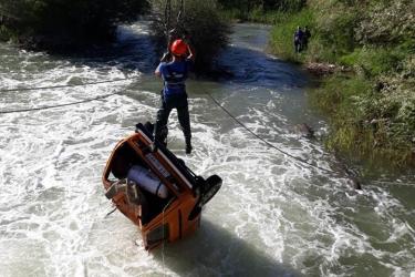 Կապան-Կովսական ավտոճանապարհի 12-րդ կմ-ում ավտոմեքենա է ընկել է Ողջի գետը. կա 1 զոհ