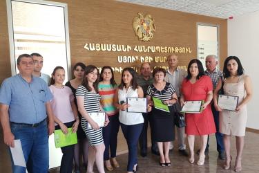 Վերապատրաստման դասընթացներ Սյունիքի մարզում