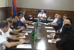 ՀՀ գլխավոր դատախազ Արթուր Դավթյանը խորհրդակցություն է անցկացրել Սյունիքի մարզի դատախազությունում