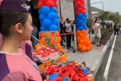 Գորիսում 18 ընտանիք՝ տեղացիներ և Արցախից տեղահանվածներ, ստացան նոր բնակարաններ