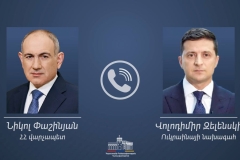 Փաշինյանը և Զելենսկին հեռախոսազրույցի ընթացքում քննարկել են Հայաստան-Ուկրաինա երկկողմ փոխգործակցության օրակարգին վերաբերող հարցեր