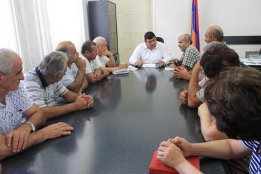 Գևորգ Փարսյանը հանդիպում է ունեցել Կապանի տարածաշրջանի անասնաբուժների հետ