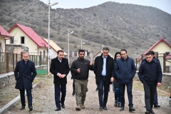 Ադրբեջանական զինված ծառայողների հանցավոր արարքները խաղաղ բնակչության նկատմամբ թե՛ Հայաստանում, թե՛ Արցախում բնույթով նույնն են․ Արման Թաթոյանն Արցախի գործընկերոջ հետ այցելել է Թաղավարդ, Կարմիր Շուկա և Աղավնո և մի շարք այլ գյուղեր