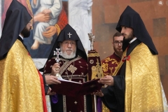 Ամենայն Հայոց Կաթողիկոսի ձեռամբ  օծվեց Բյուրեղավանի նորակառույց եկեղեցին