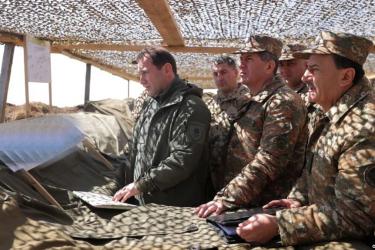 Դավիթ Տոնոյանն այցելել է հյուսիսարևելյան սահմանագոտի