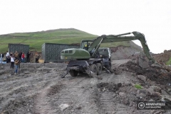 ՀՀ պետական սահմանի արևելյան հատվածում կահավորման և ինժեներական ինտենսիվ աշխատանքներ են ընթանում