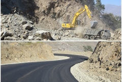 «Քարավան»-ի ակնառու գործերը Լծեն-Տաթև կառուցվող ճանապարհին
