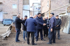 Բարեկարգվում են Շահումյան փողոցի բոլոր բակերը