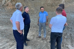 ՀՀ տարածքային կառավարման և ենթակառուցվածքների նախարար Գնել Սանոսյանն աշխատանքային այցով Սյունիքի մարզում է