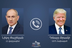 Նիկոլ Փաշինյանը և Դոնալդ Թրամփը հեռախոսազրույցի ընթացքում վերահաստատել են TRIPP-ի կառուցման աշխատանքները մոտ ապագայում սկսելու իրենց հաստատակամությունը