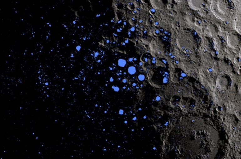 ՆԱՍԱ-ի արբանյակն առաջին անգամ ցույց է տվել՝ ինչպես են Լուսնի վրա տեղաշարժվում ջրի մոլեկուլները