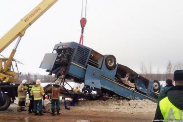 Ռուսաստանում ավտոբուսի վթարից 7 մարդ է զոհվել
