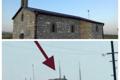 Թշնամու հարվածից խոցվել է Զորավոր Սուրբ Աստվածածին եկեղեցին