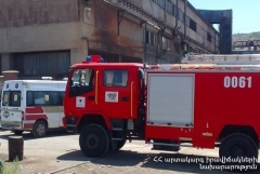 Պայթյուն Երևանի Արին Բերդի փողոցում