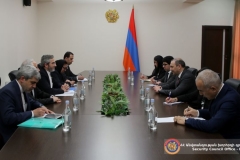 ՀՀ ԱԽ քարտուղարը և Իրանի փոխարտգործնախարարը քննարկել են տարածաշրջանում սպառնալիք ներկայացնող անվտանգային հարցեր