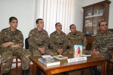 Հյուր էին զինվորները