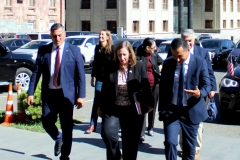 ԼԻՆ ԹՐԵՅՍԻ․ «Ամենաբարձր մակարդակներում,  նաեւ դիվանագիտական խողովակներով,  անում ենք ամեն ինչ՝ թույլ չտալու ուժի կիրառումը, ապահովելու բանակցությունների շարունակականությունը»