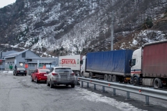 Վերին Լարս տանող ճանապարհը կրկին փակվել է բոլոր տրանսպորտային միջոցների համար