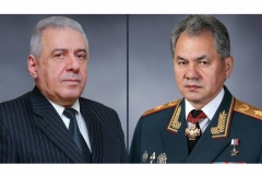 Վաղարշակ Հարությունյանը Սերգեյ Շոյգուի հետ քննարկել է գերիների վերադարձին առնչվող հարցեր