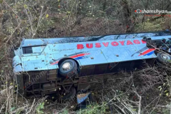 Ավտոբուսի վթшրի հետևանքով մեկ տուժшծի առողջական վիճակը գնահատվում է ծանր, այս պահին վիրահատվում է, մյուսներինը` միջին ծանրության․ ԱՆ