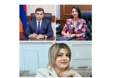 ՀՀ հակակոռուպցիոն կոմիտեի նախագահ Արթուր Նահապետյանին, ՀՀ մարդու իրավունքների պաշտպան Անահիտ Մանասյանին