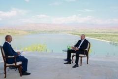 Հաջորդ տարի երկաթուղին կհասնի Հայաստանի սահմանին․ Նախիջևանում երկաթուղու շինարարական աշխատանքներն արդեն ընթանում են․ Ալիև