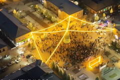 Վառվել են Սիսիան համայնքի գլխավոր տոնածառի լույսերը