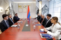 Նիկոլ Փաշինյանն ու Սթիվ Դեյնզը մտքեր են փոխանակել TRIPP նախագծի իրականացման ընթացքի վերաբերյալ